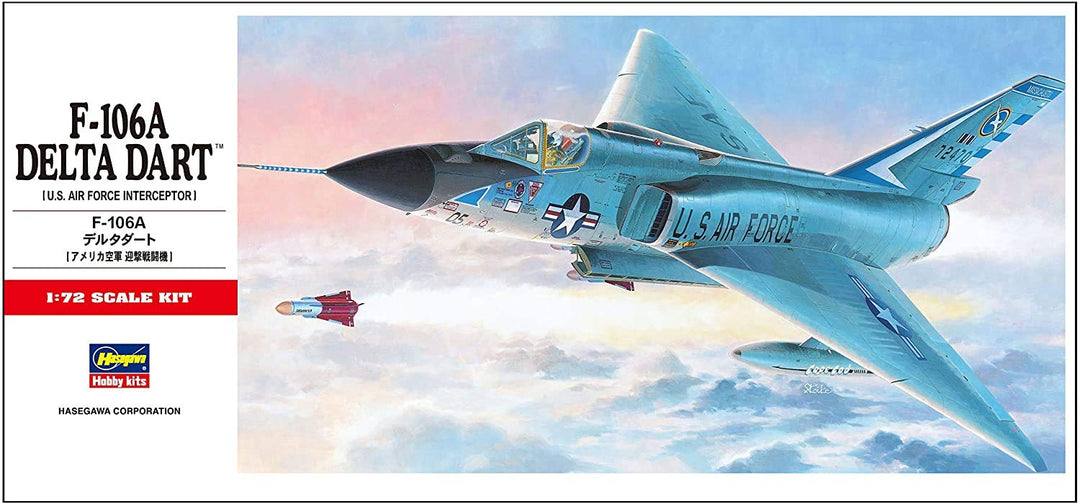 Hasegawa 1/72 F-106A Delta Dart