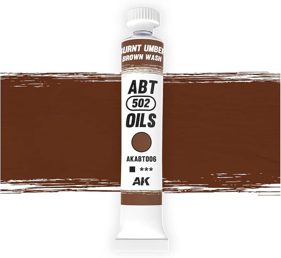 Abteilung 502 Oil Paint Burnt Umber