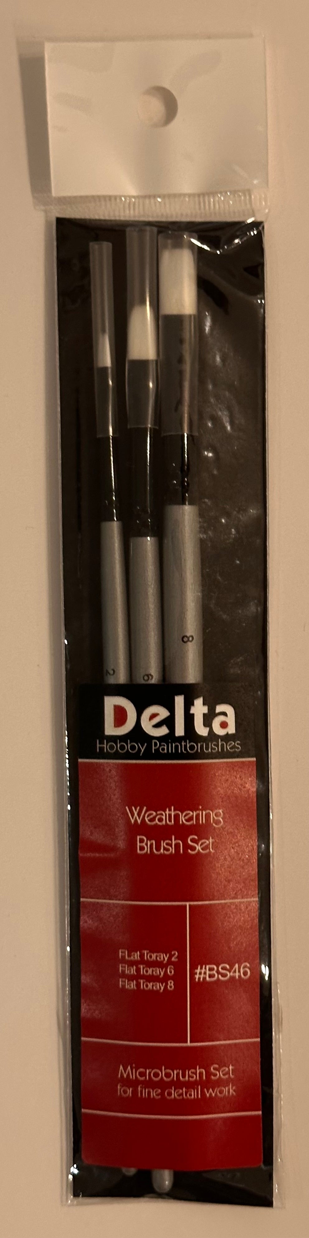 Delta Weathering Brush Set