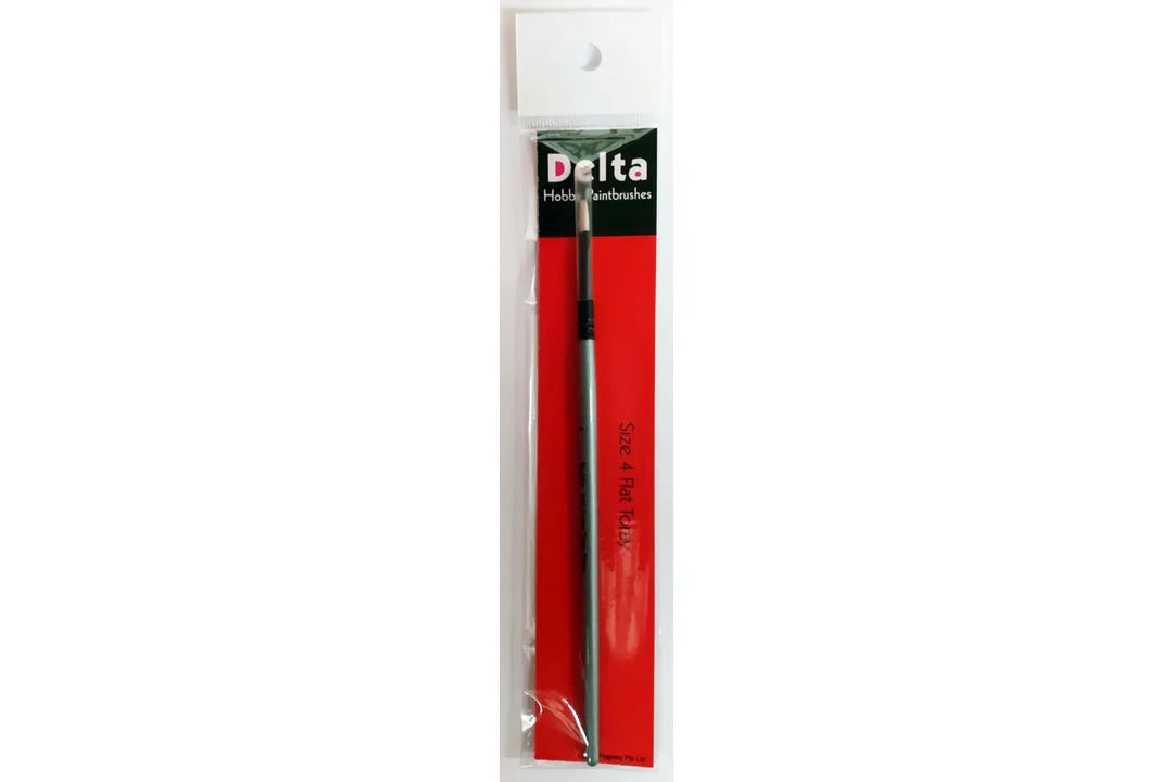 Delta Toray Brush Flat - Size 4