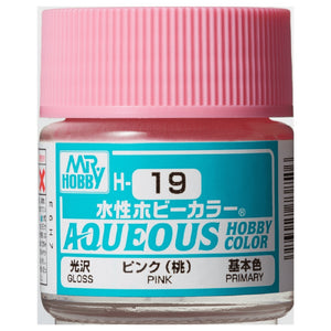 Mr Hobby Aqueous H19 Gloss Pink