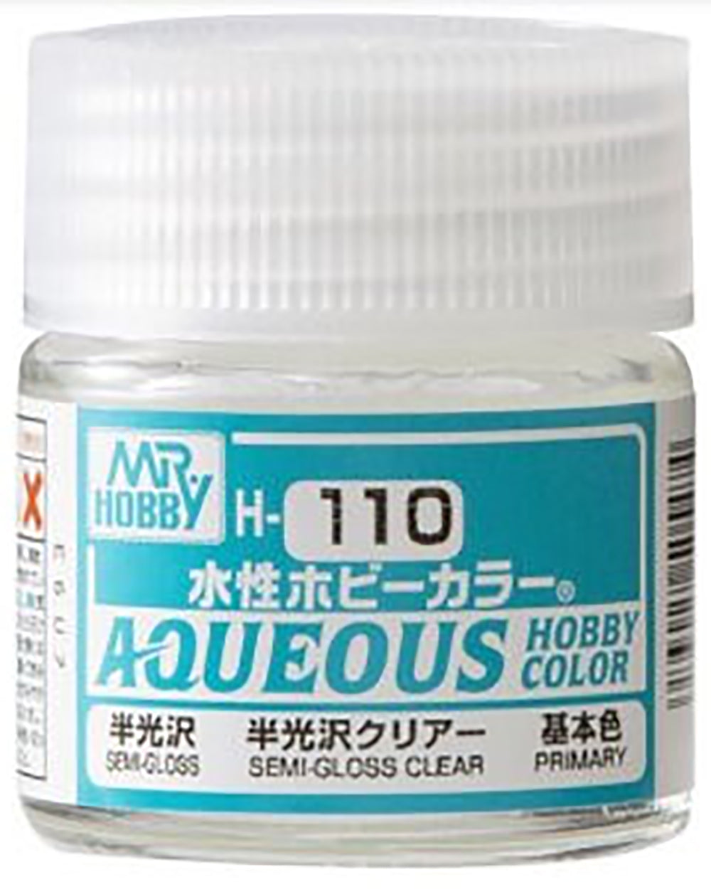 Mr Hobby Aqueous - 110 Semi Gloss Clear