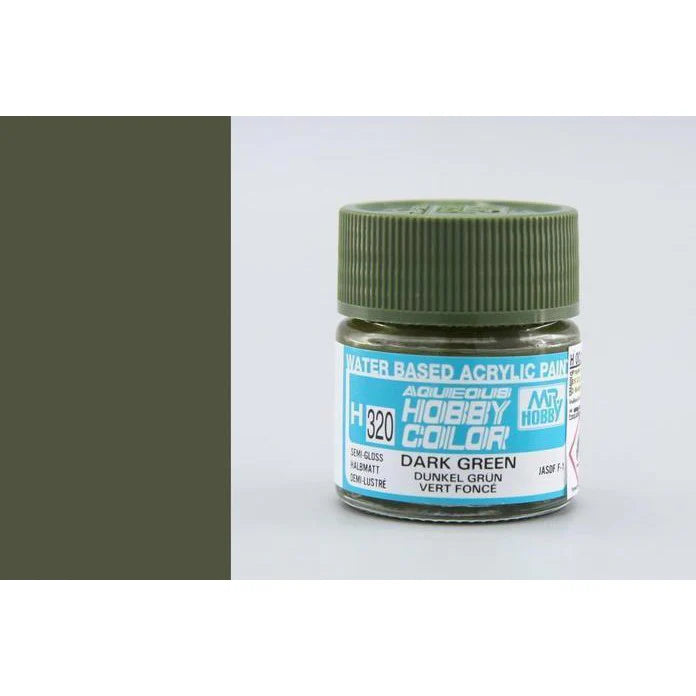 Mr Hobby Aqueous Semi Gloss Dark Green