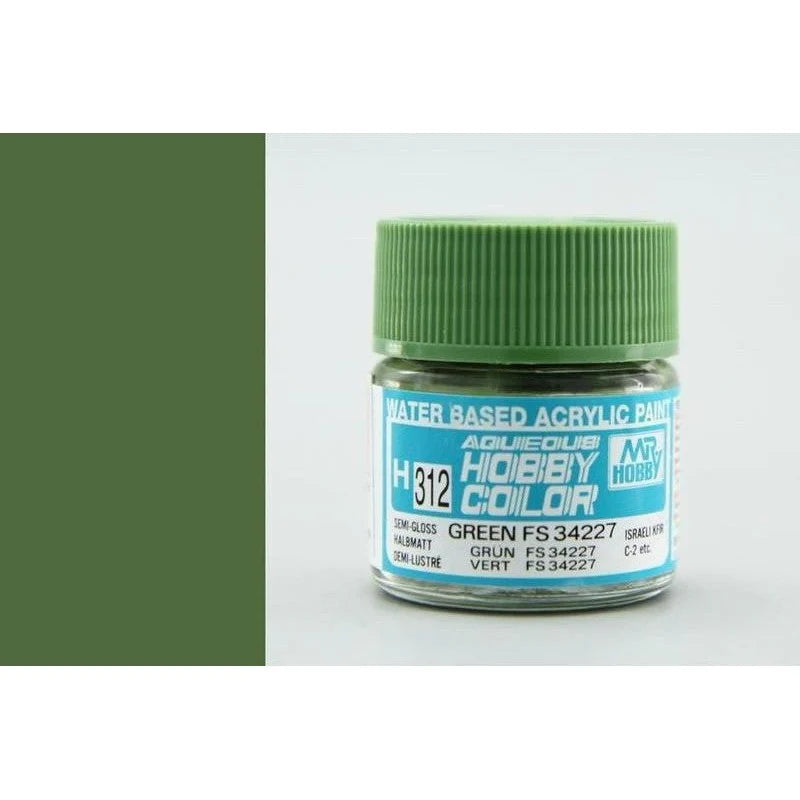 Mr Hobby Aqueous Sem Gls Grey FS 34227