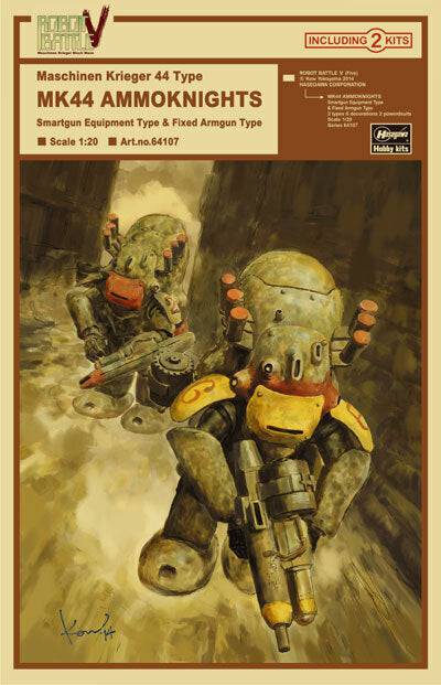 Hasegawa 1/20 Ma.K 44 Type Mk44 Ammoknights
