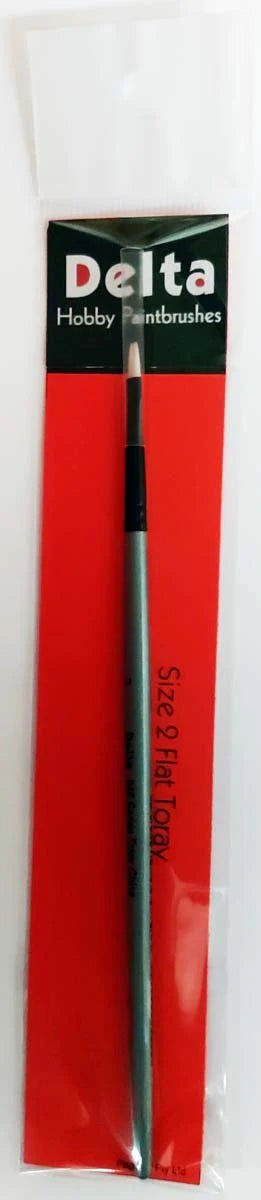 Delta Toray Brush Flat - Size 2