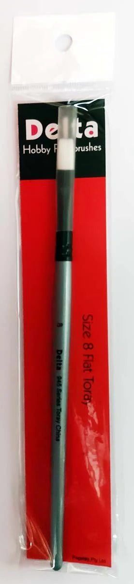Delta Toray Brush Flat - Size 8