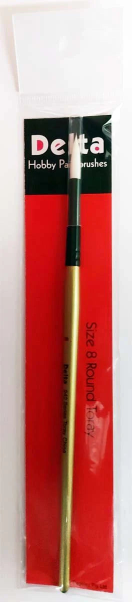 Delta Toray Brush Round - Size 8