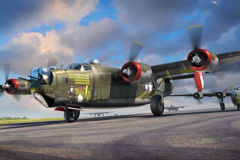 HobbyBoss 1/48 US B-24J Liberator