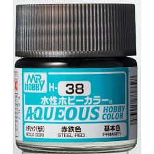 Mr Hobby Aqueous Steel Red