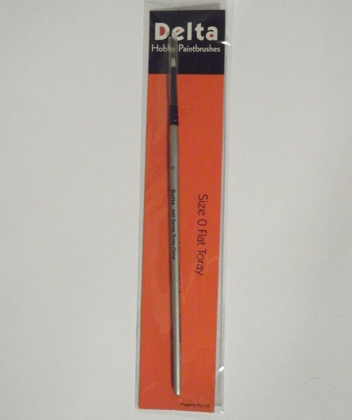 Delta Toray Brush Flat - Size 0