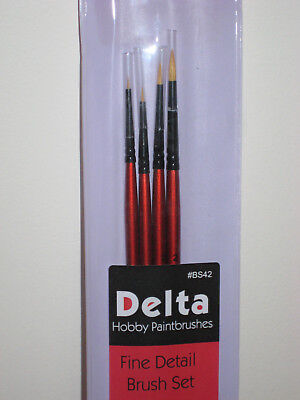 Delta Fine Detail Brush Set