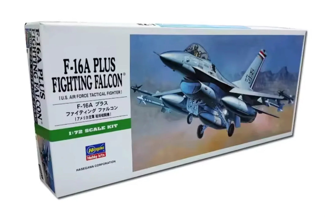 Hasegawa 1/72 F-16A Plus Fighting Falcon (U.S. Air Force Tactical Fighter)