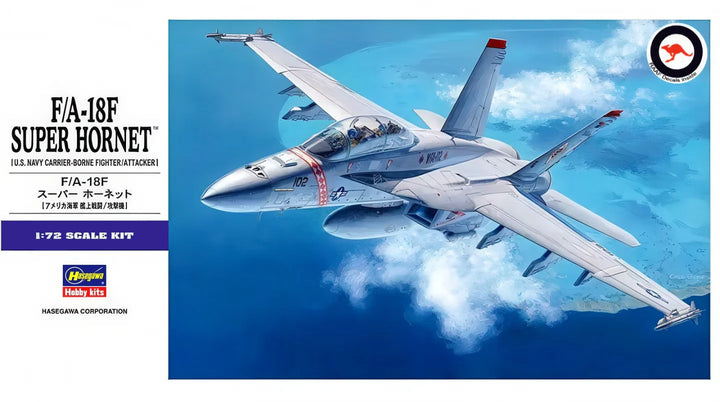 Hasegawa 1/72 F/A-18F Super Hornet *Aus Decals*