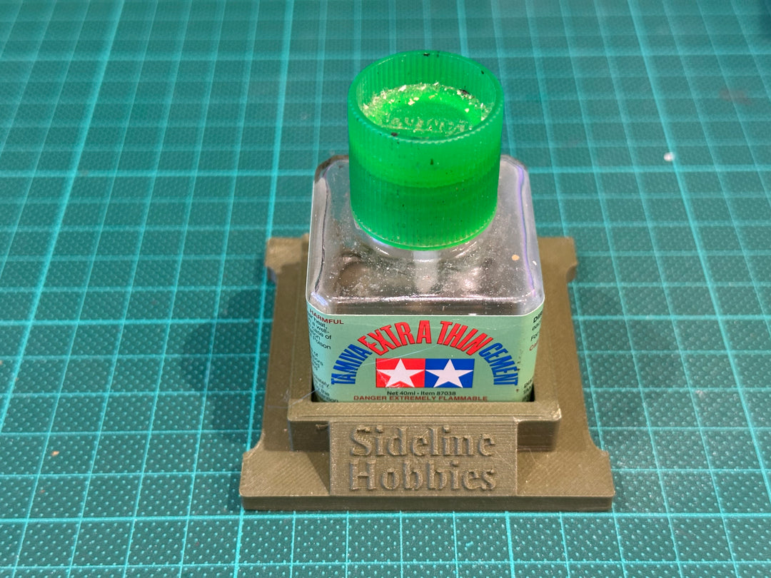 Tamiya Cement Bottle Holder - 3D Printed