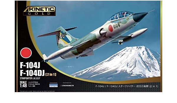 Kinetic 1/48 F-104DJ / F-104J JASDF Starfighter (2 in 1)
