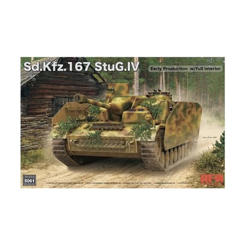 Ryefield 1/35 Sd.Kfz.167 StuG.IV Early w/full interior & workable tracks