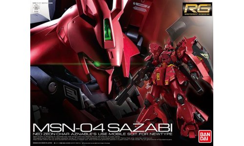 Bandai RG 1/144 Sazabi Gundam