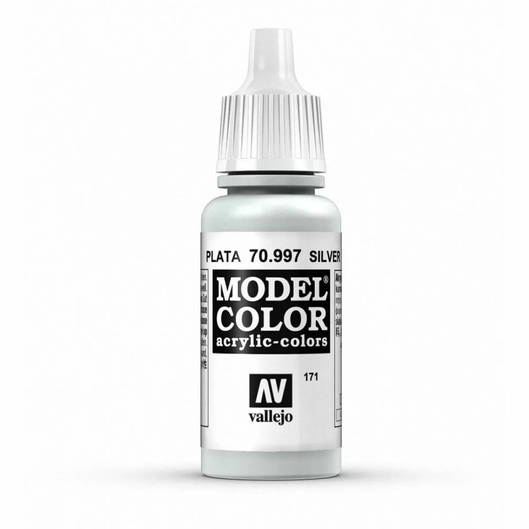 Vallejo Model Colour - Metallic Silver 17 ml