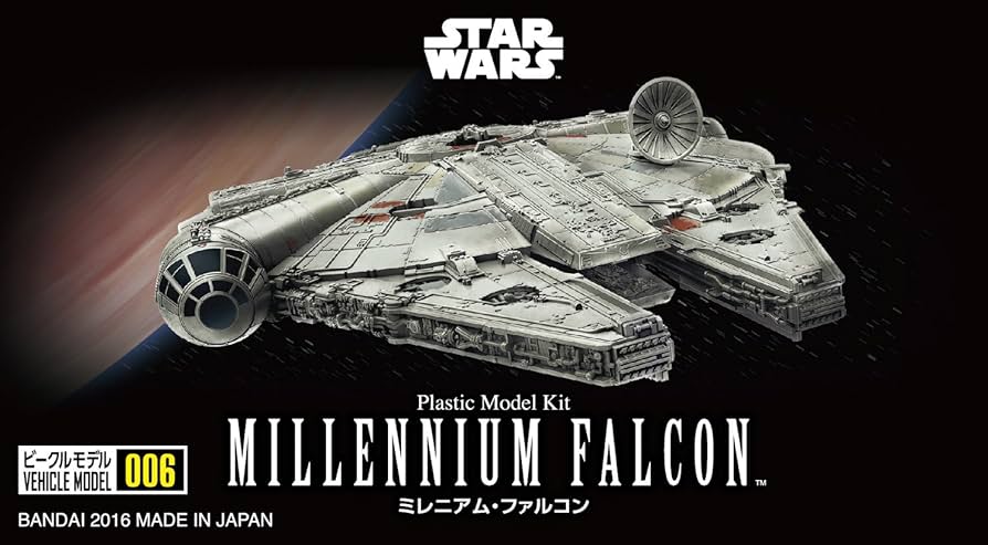 Bandai Star Wars Vehicle Model 006 Millennium Falcon