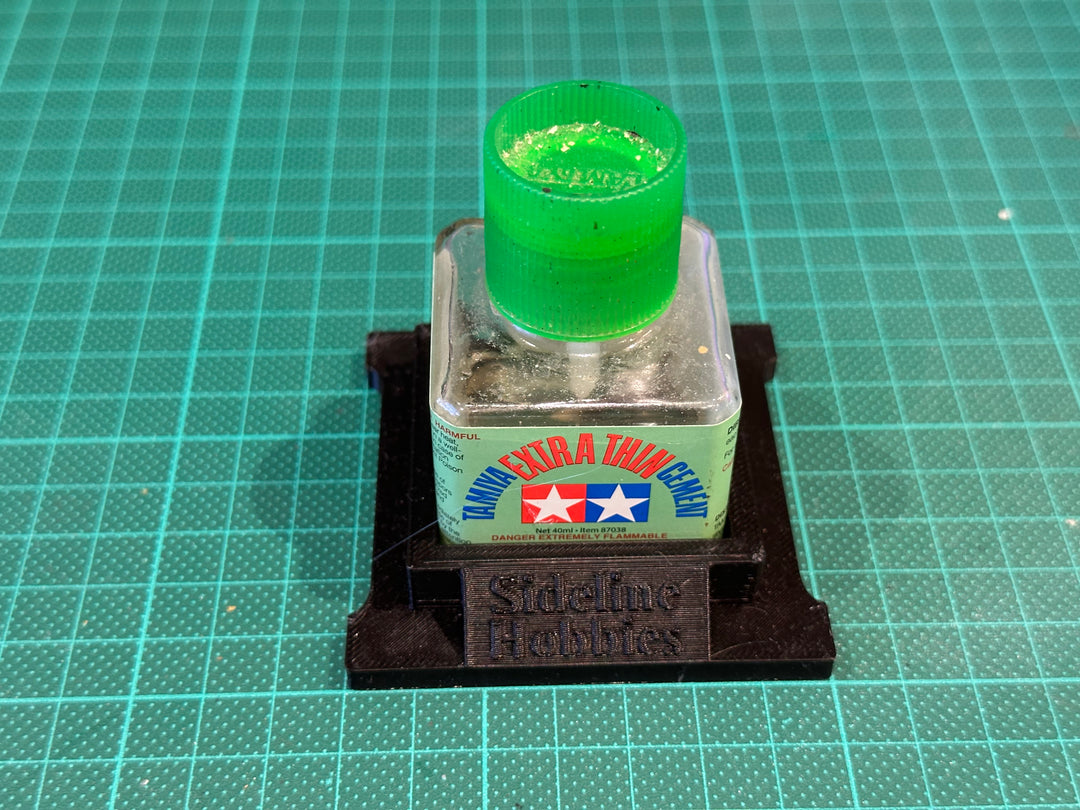 Tamiya Cement Bottle Holder - 3D Printed