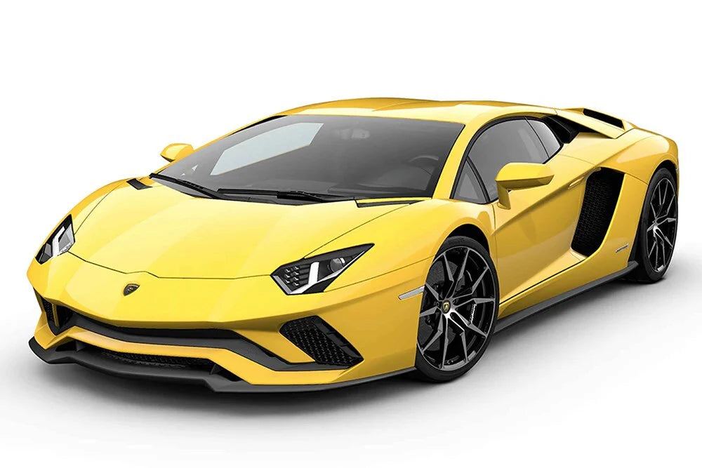 Aoshima 1/32 SNAP Lamborghini Aventador S (Pearl Yellow)
