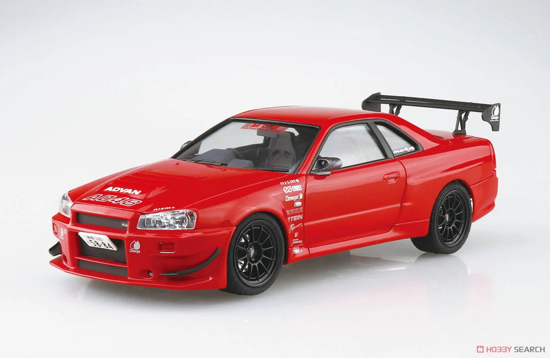 Aoshima 1/24 MCR BNR34 Skyline GTR 02 Nissan