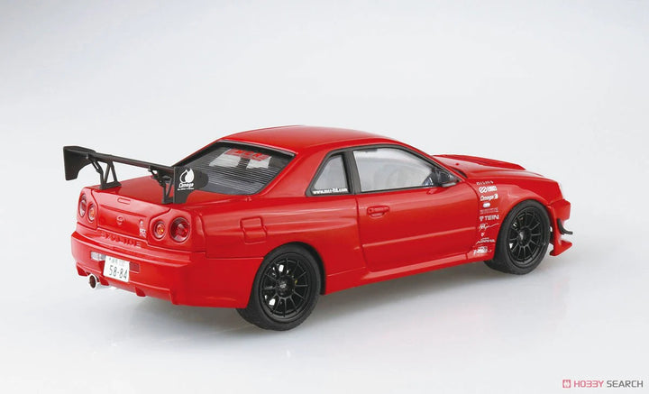 Aoshima 1/24 MCR BNR34 Skyline GTR 02 Nissan