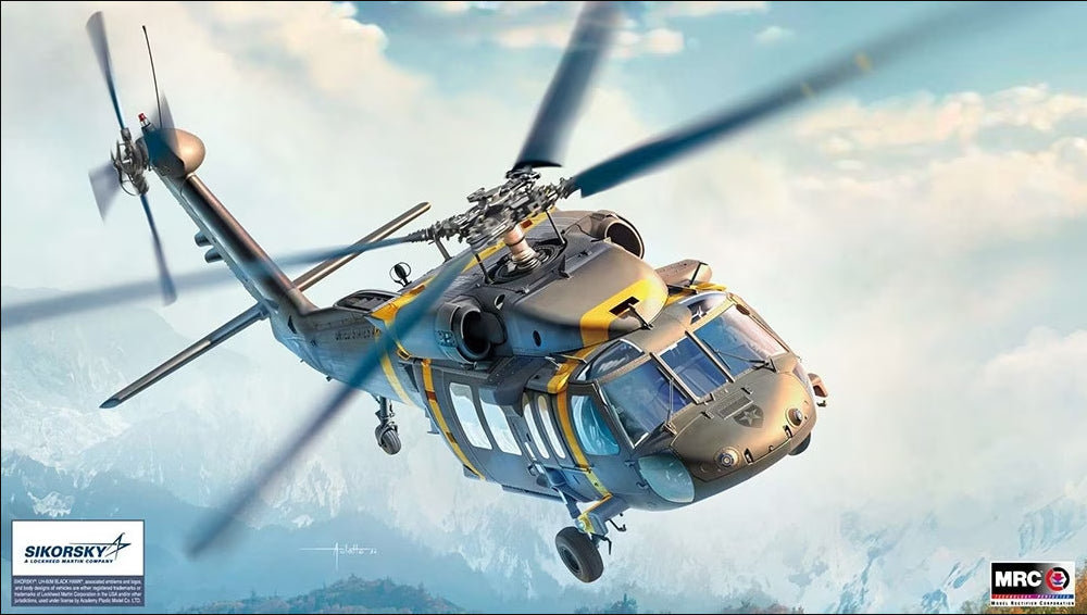 Academy 1/35 UH-60M Black Hawk Helicopter *Aus Decals* Plastic Model Kit