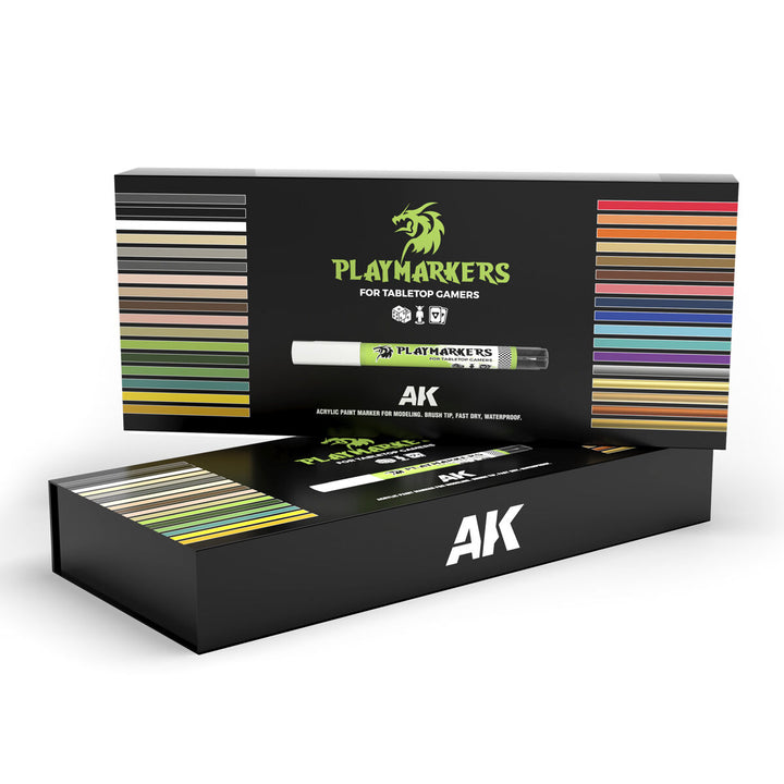 AK Interactive Playmarkers: Special Box Full Range 34 Colour Set