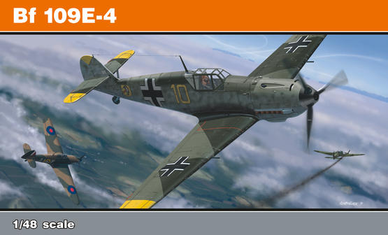 Eduard 1/48 Bf 109E-4 Plastic Model Kit