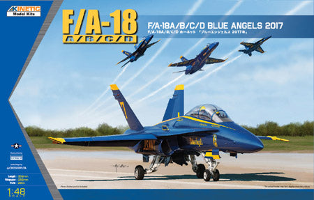 Kinetic 1/48 BLUE ANGELS 2017 F/A-18A/B/C/D