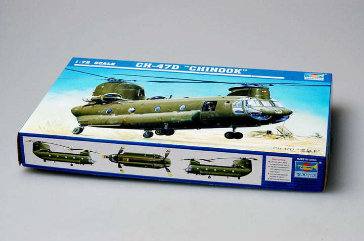 Trumpeter 1/72 CH-47D CHINOOK *AUS DECAL* Plastic Model Kit