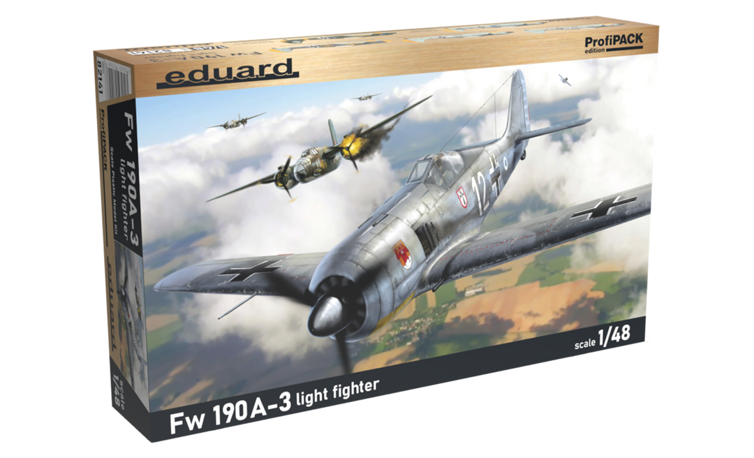 Eduard 1/48 Fw 190A-3 light fighter Plastic Model Kit