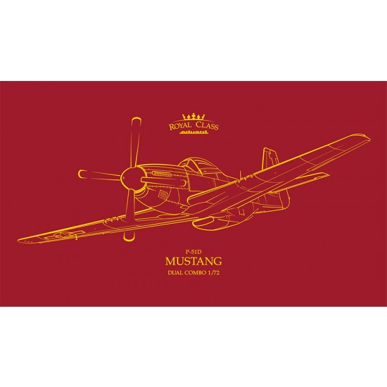 Eduard 1/72 P-51D Mustang Dual Combo Plastic Model Kit