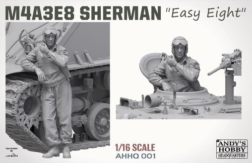 Andy's Hobby HQ 1/16 M4A3E8 Sherman "Easy Eight" w/ figure