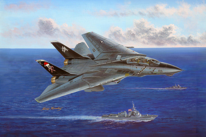 HobbyBoss 1/48 F-14B Tomcat Plastic Model Kit