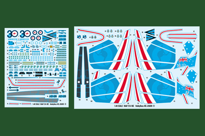 HobbyBoss 1/48 RAAF F/A-18C Plastic Model Kit *Aus Decal*