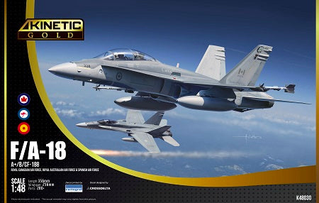 Kinetic 1/48 F/A-18A+/B / CF-188