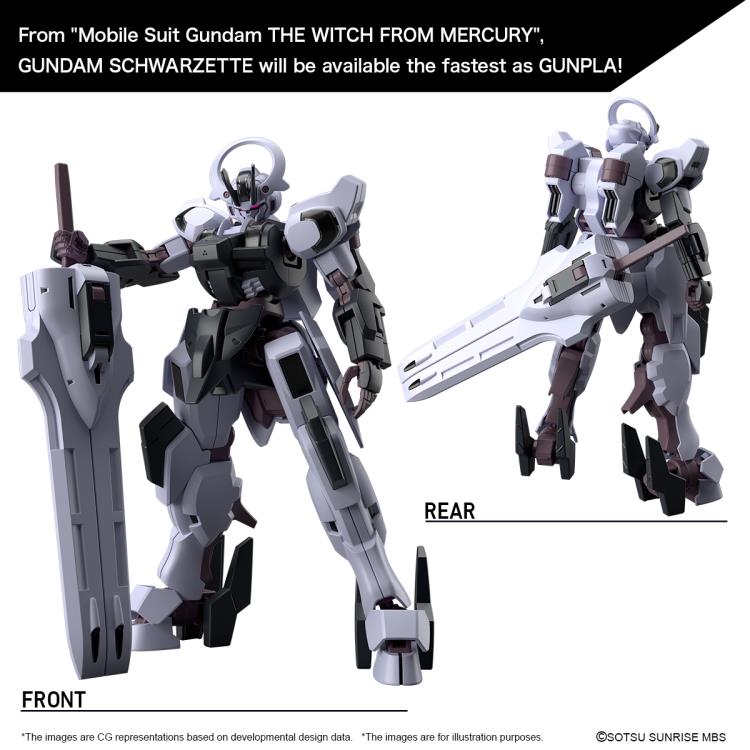 Bandai HG 1/144 Gundam Schwarzette