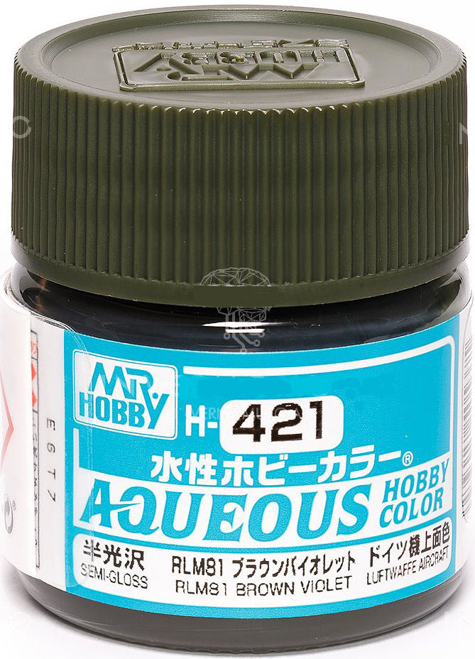 Mr Hobby Aqueous Semi Gloss RLM81 Brown Violet