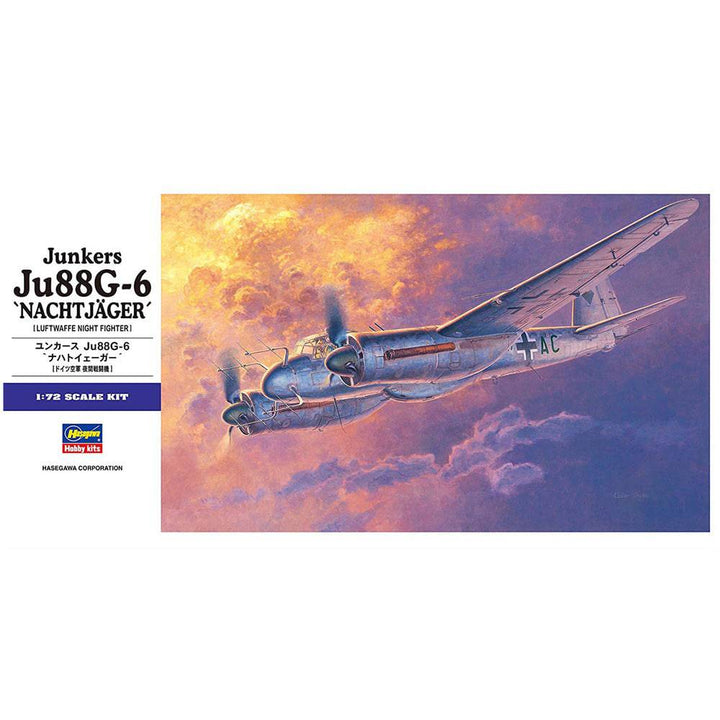 Hasegawa 1/72 Junkers Ju88G-6 - Nachtjager