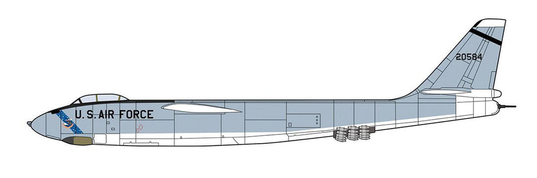 Hasegawa 1/72 B-47E Stratojet "100th Bomb Wing" w/ RATO