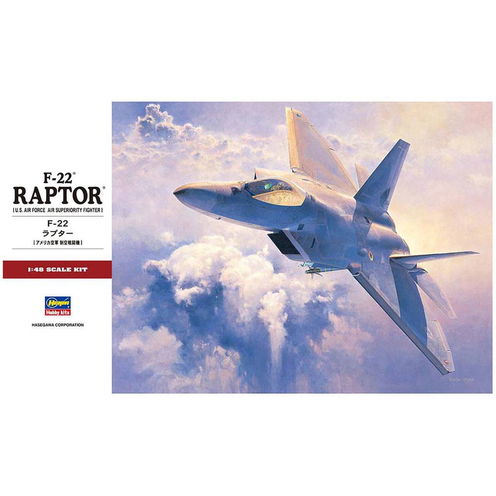 Hasegawa 1/48 F-22 Raptor