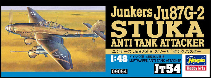 Hasegawa 1/48 Ju87G-2 Stuka "Tank Attacker"