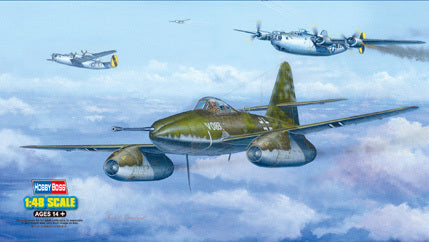 HobbyBoss 1/48 Messerschmitt Me 262 A-1a/U4 Plastic Model Kit