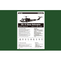 HobbyBoss 1/48 UH-1C Huey Helicopter Plastic Model Kit