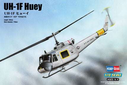 HobbyBoss 1/72 UH-1F Huey Plastic Model Kit