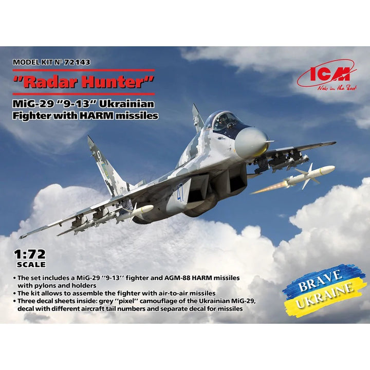 ICM 1/72 Mig 29 Radar Hunter