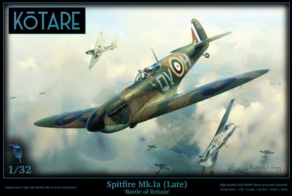 Kotare 1/32 Spitfire Mk.Ia (Late) Battle of Britain